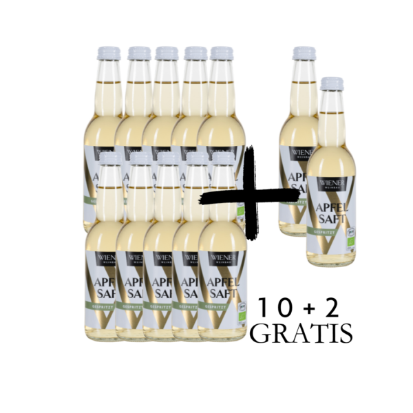 BIO APFELSAFT GESPRITZT - VORTEILSSET