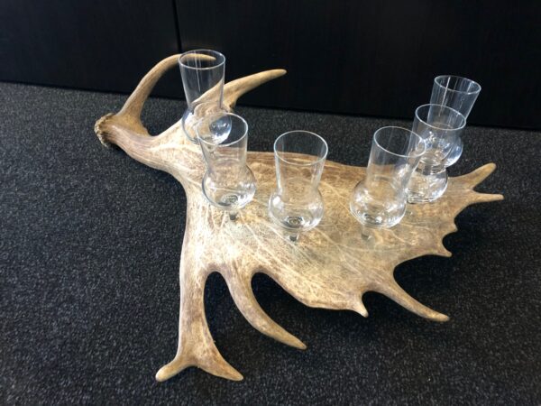 DAMMHIRSCHGWEIH MIT 6 GLÄSER